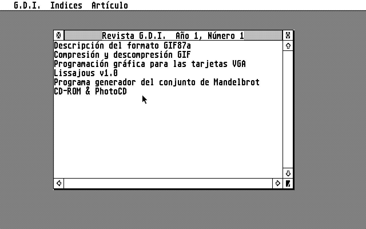 GDI No. 1 atari screenshot